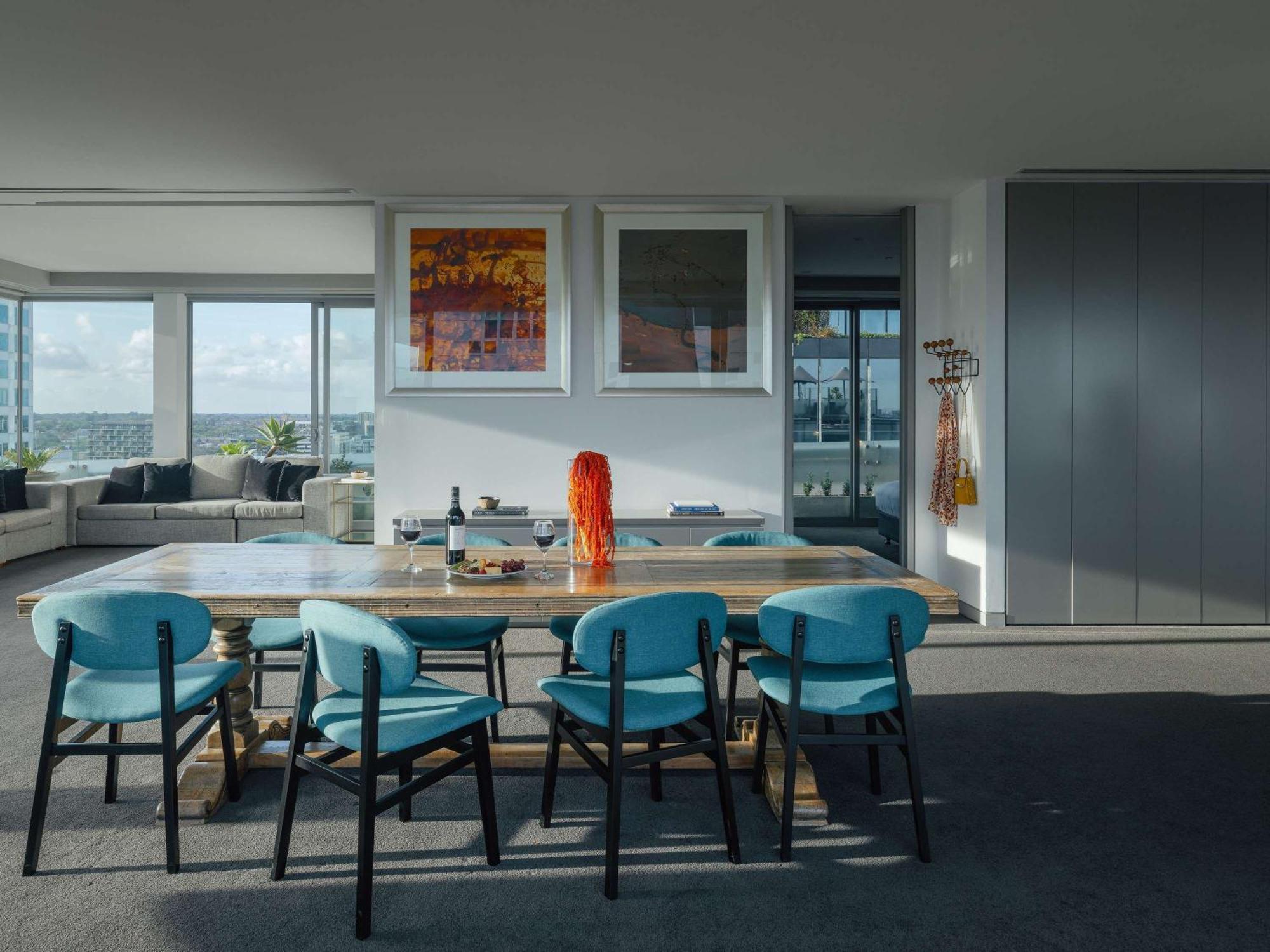 The Olsen Melbourne Art Series Exteriör bild The interior of a typical apartment